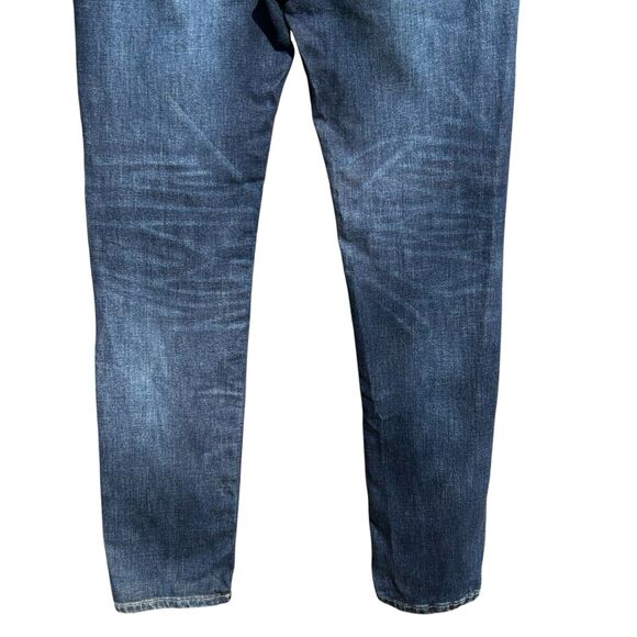 American Eagle Jeans Men 31x34 Blue Denim Slim Fit Distressed Next Level Airflex - Picture 7 of 13